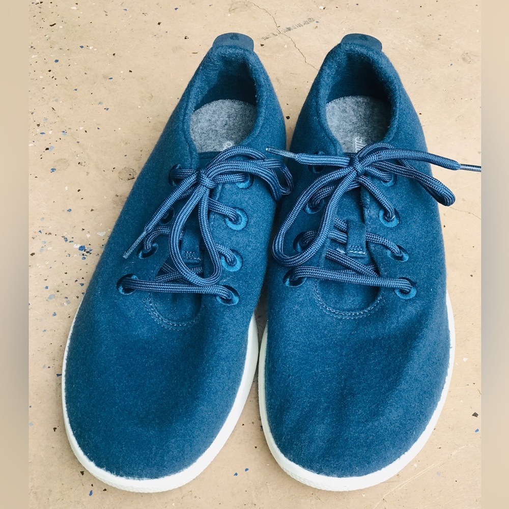 ALLBIRDS Wool (Blue) Sneakers 0719 NV1